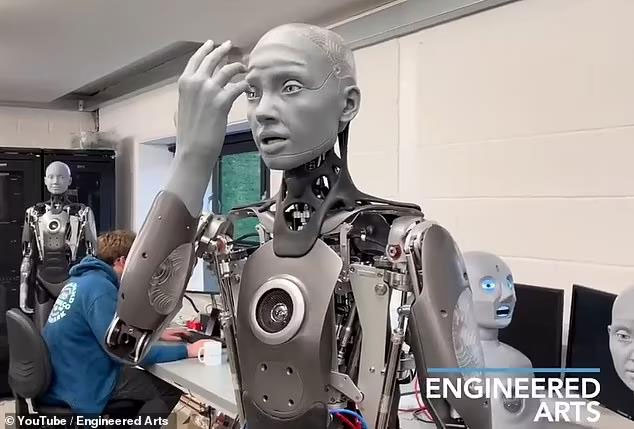 robot-ameca Robot Ameca.