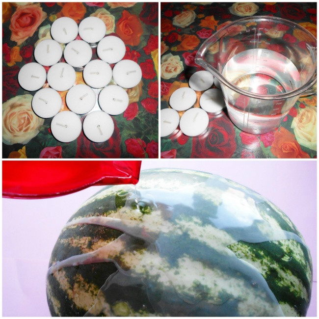 Phương pháp phủ lớp sáp bảo vệ dưa hấu