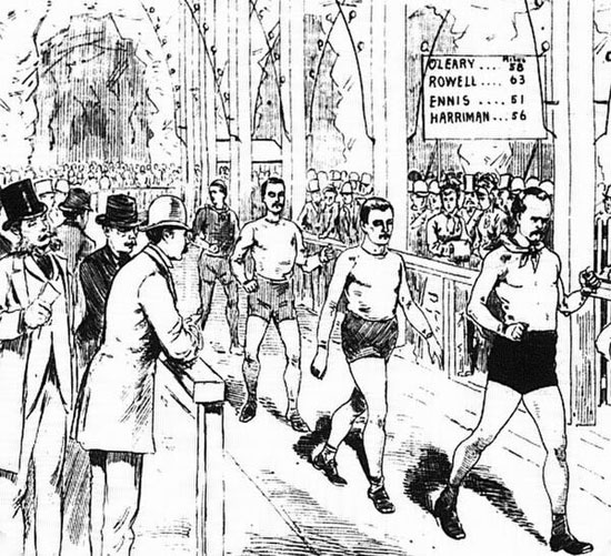 Edward Payson Weston - siêu sao đi bộ Khám Phá Những Trào Lưu Giải Trí Kỳ Quái