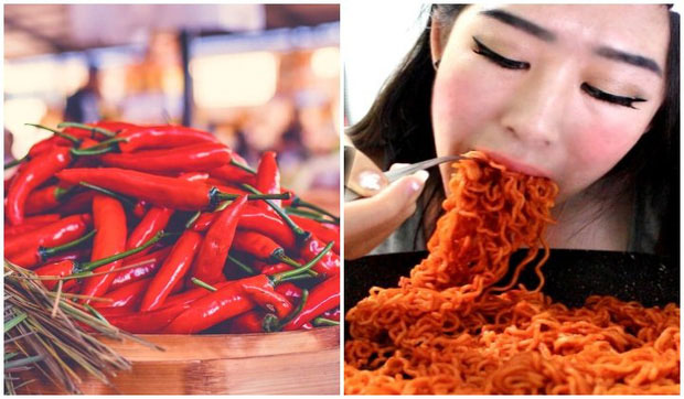 Ớt có tác dụng cải thiện làn da.
