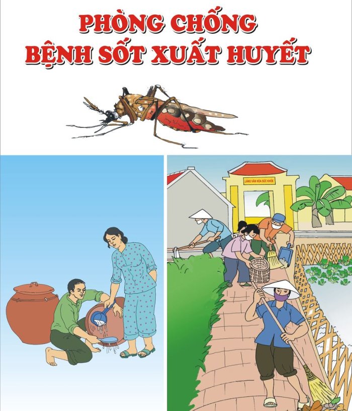 Cần thay nước thường xuyên để phòng tránh muỗi.