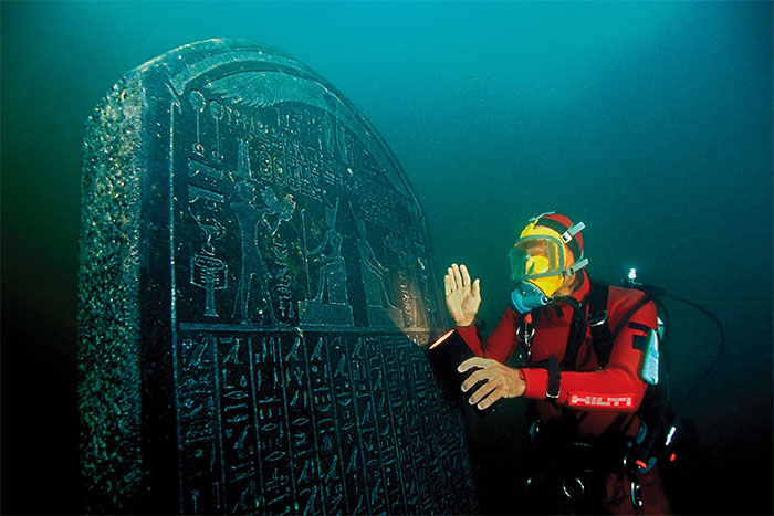 Sự biến mất bí ẩn của thành phố Ai Cập cổ đại Heracleion